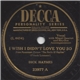 Dick Haymes - I Wish I Didn't Love You So / Naughty Angeline